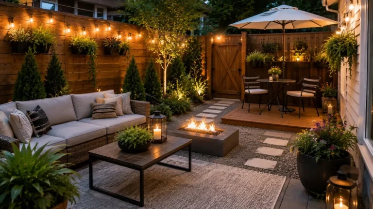 15 Small Backyard Outdoor Living Ideas