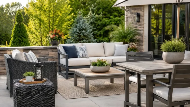 Best Materials for Weather-Resistant Patio Furniture