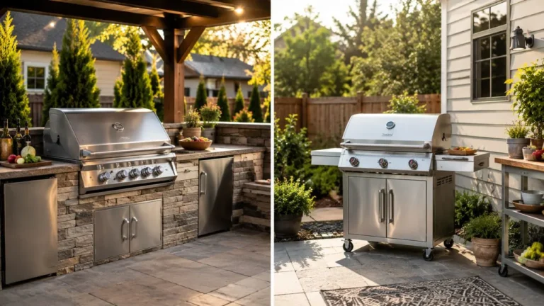 Built-In Grill vs Freestanding Grill Which Is Better