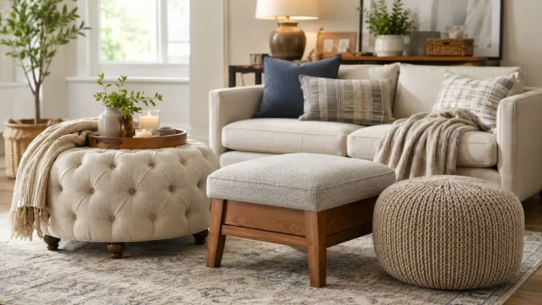 Footstool Ideas Stylish & Comfortable Options for Every Home