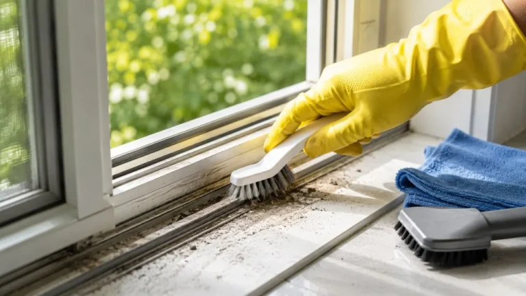 How to Clean Window Tracks Easy Ways to Clean Dirt