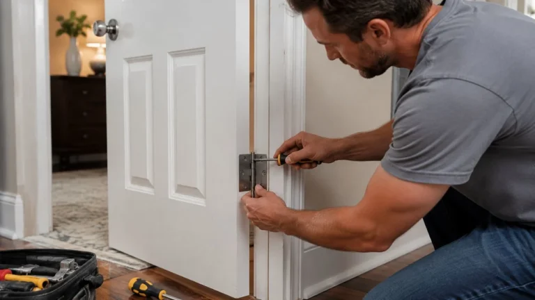 How to Fix a Sagging Door Quick & Simple DIY Repairs