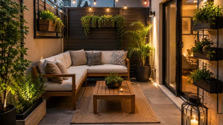 Small Patio Ideas That Make the Most of Limited Space