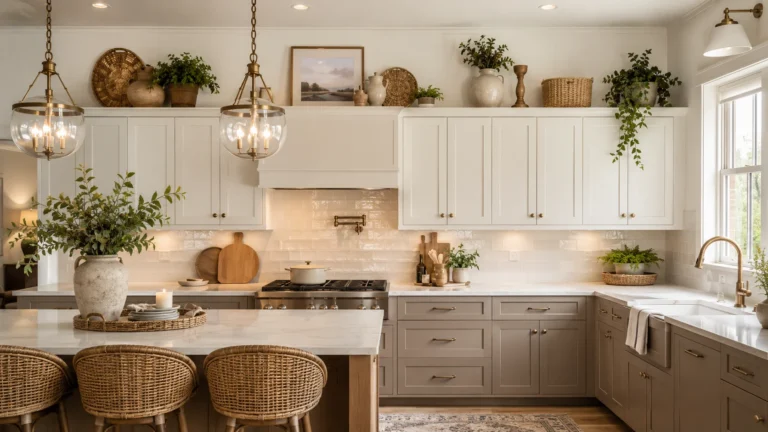 Above Kitchen Cabinet Decor Ideas You’ll Love in 2026