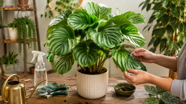 Calathea Orbifolia Care Keep Its Leaves Beautiful