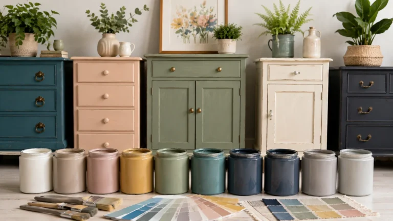 Chalk Paint Colors Best Shades & Ideas for Furniture