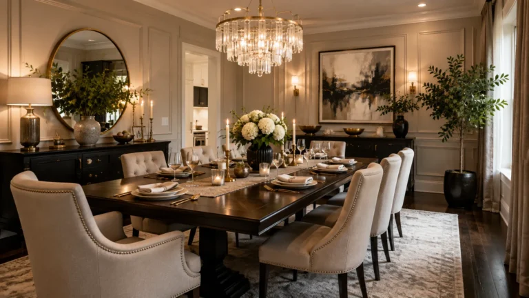 Dining Room Decor Ideas for an Elegant Look