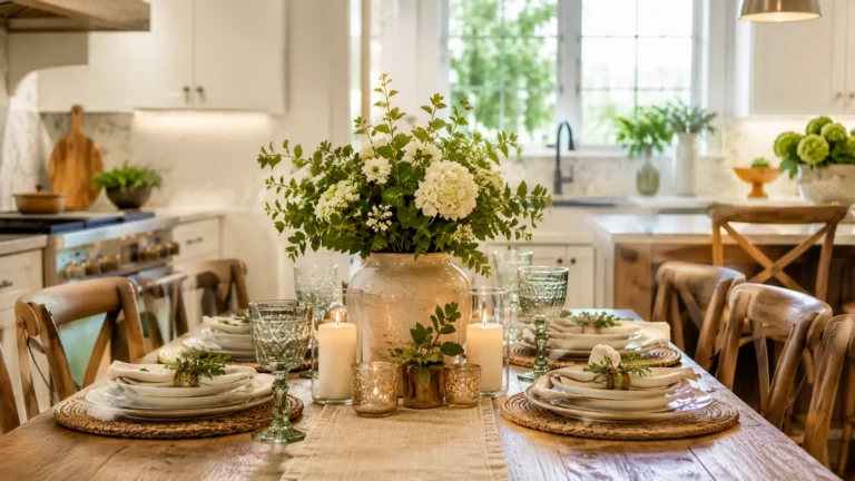 Kitchen Table Decor Ideas for a Stylish, Inviting Space