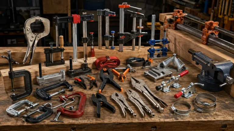 Types of Clamps 10 Options & What Each Is Used For