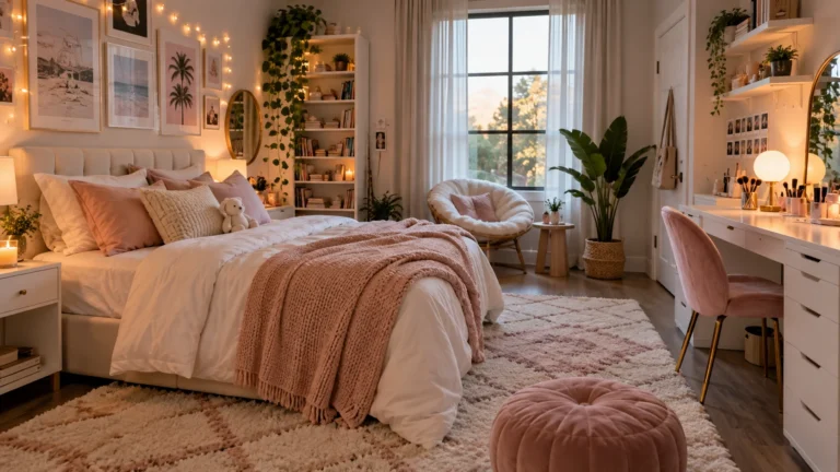 Aesthetic Teen Girl Bedroom Easy Ways to Elevate the Room