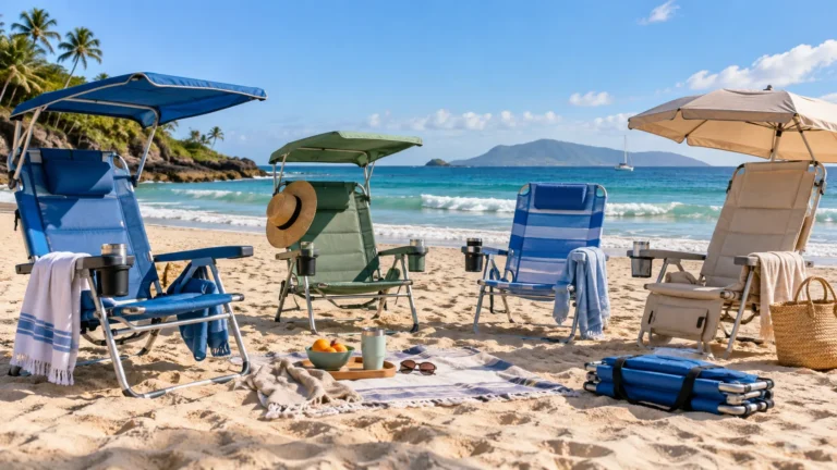 Best Beach Chairs for Comfort, Shade & Easy Carrying