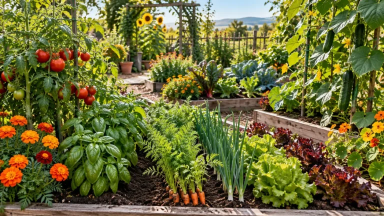 Companion Planting Guide for Vegetable Gardens