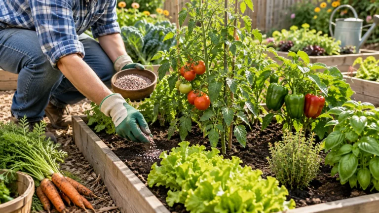 How to Fertilize a Vegetable Garden Properly