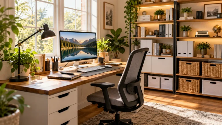 How to Organize Your Home Office for Better Productivity