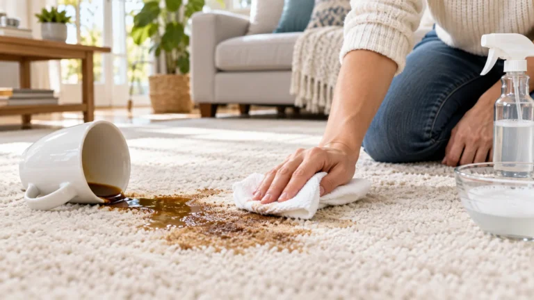 How to Remove Coffee Stains From Carpet Fast