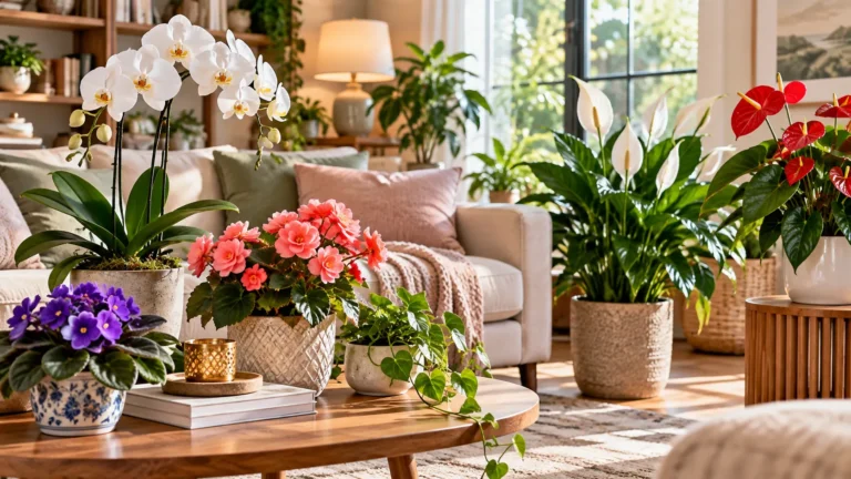 Indoor Flowers Beautiful Choices for Any Space