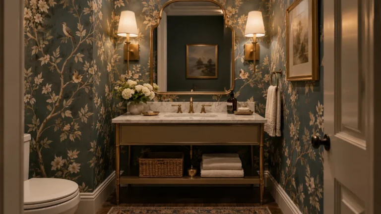 Powder Room Wallpaper Stylish Ideas for a Designer Look