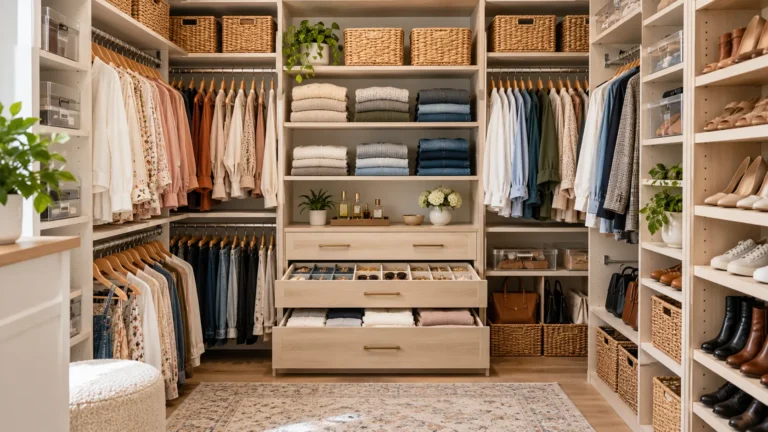 Simple Closet Organization Ideas That Actually Work