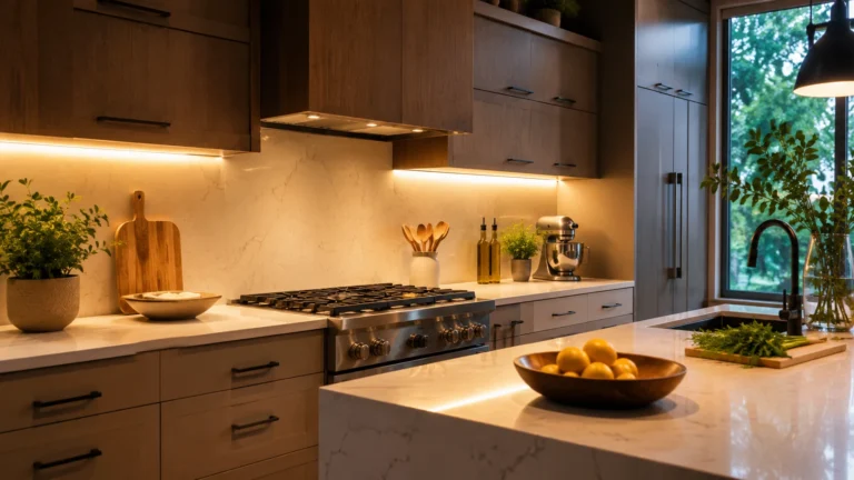 Under Cabinet Lighting Ideas for a Brighter Kitchen