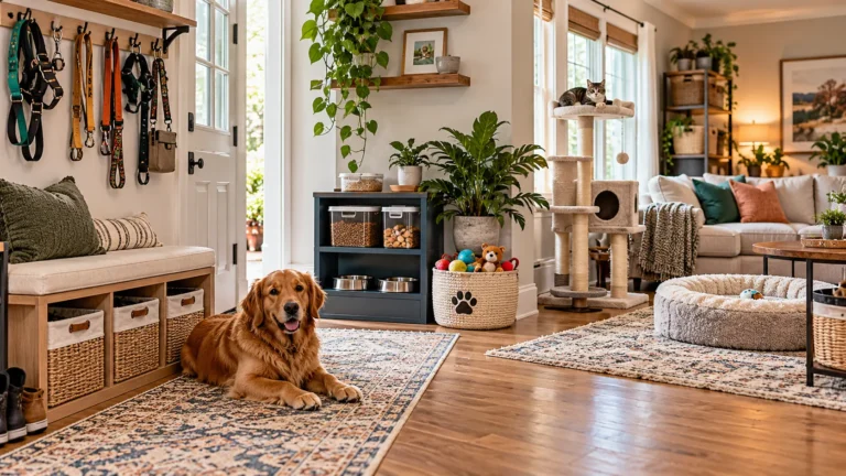 Best Home Organization Tips for Pet Owners