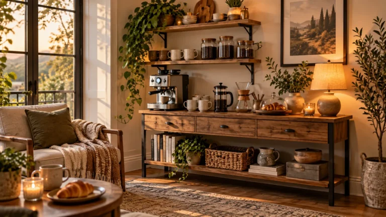 How to Create a Cozy Coffee Corner at Home
