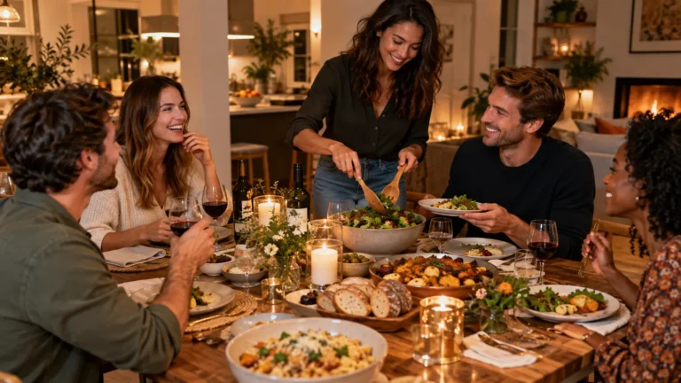 How to Host a Casual Dinner Party Without Stress