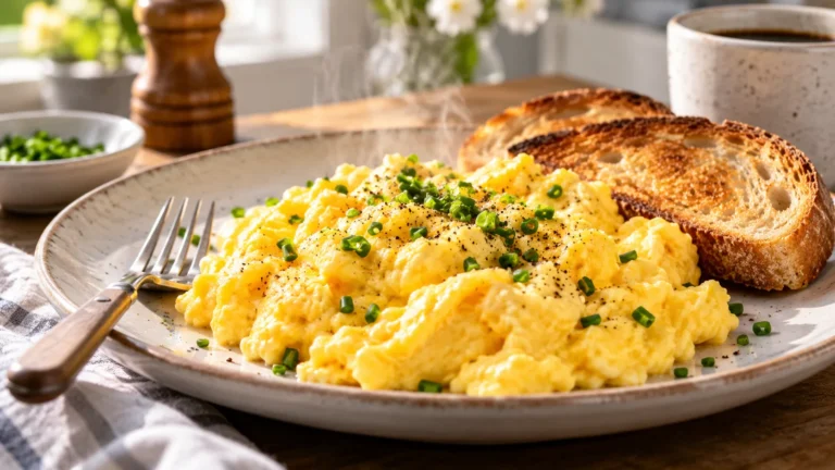 How to Make Fluffy Scrambled Eggs Easy Guide