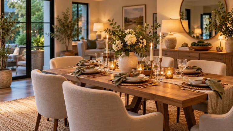 How to Make Your Dining Area Feel More Inviting