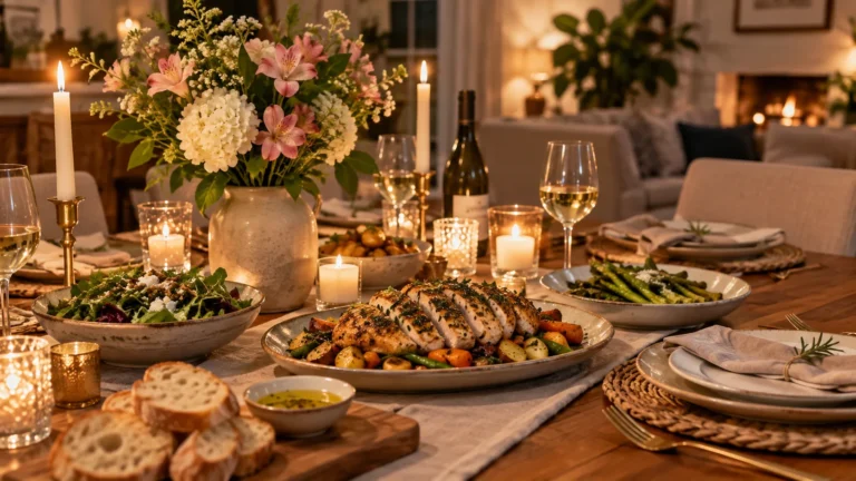 Simple Ways to Make Dinner at Home Feel Special